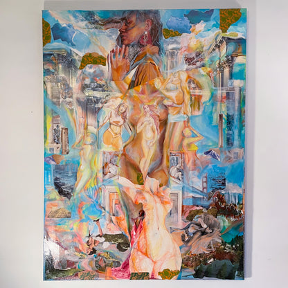 "Embodied" 30 x 40 inch painting